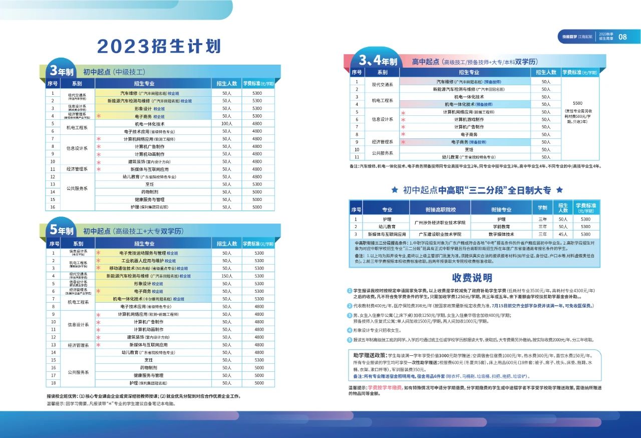 广东江南理工高级技工学校2023年招生计划及学校介绍