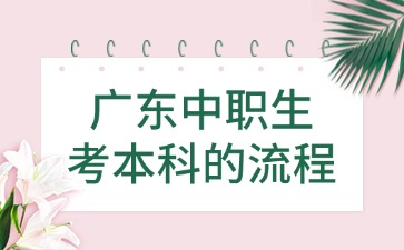 2025年广东中职生考本科流程