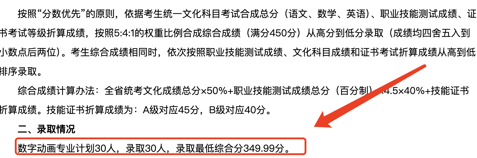 深圳职业技术大学分数