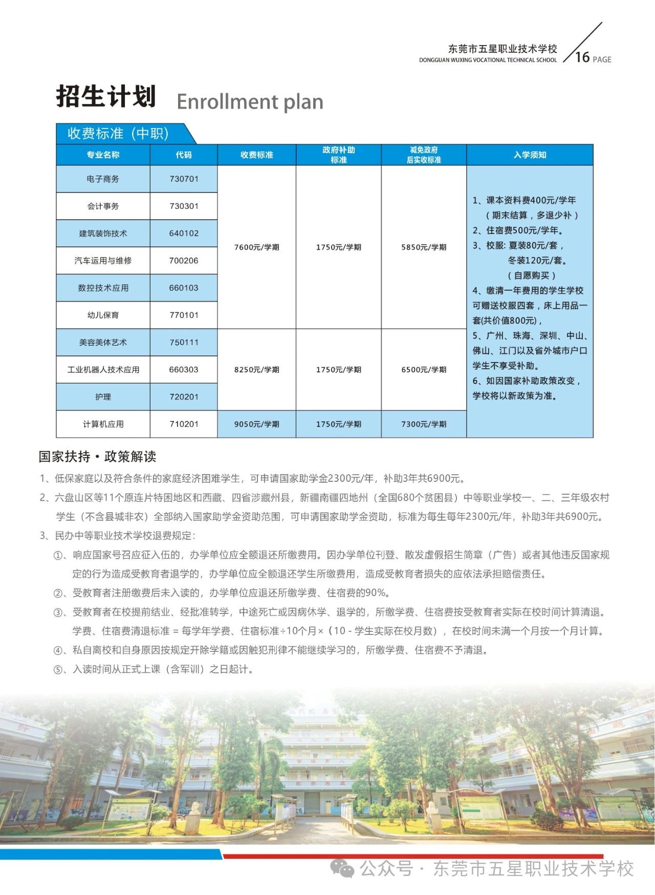 招生计划
