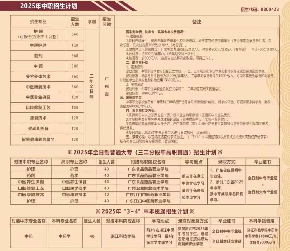 招生计划