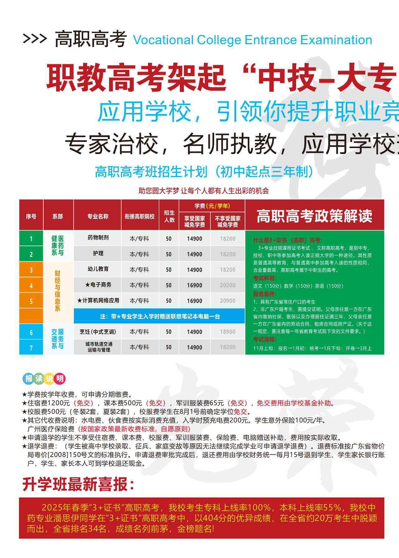 广东应用技工学校2025招生简章