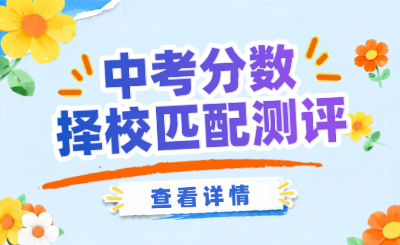 中考分数出来别乱选！测一测能上什么班型，10 秒出专属方案！